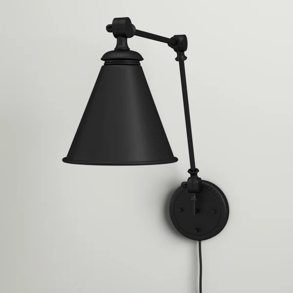 Aubree Iron Swing Arm Sconce | Wayfair North America