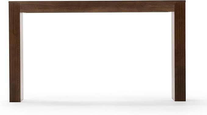 Modern Rounded Console Table (56in / 1420mm), Walnut | Amazon (US)
