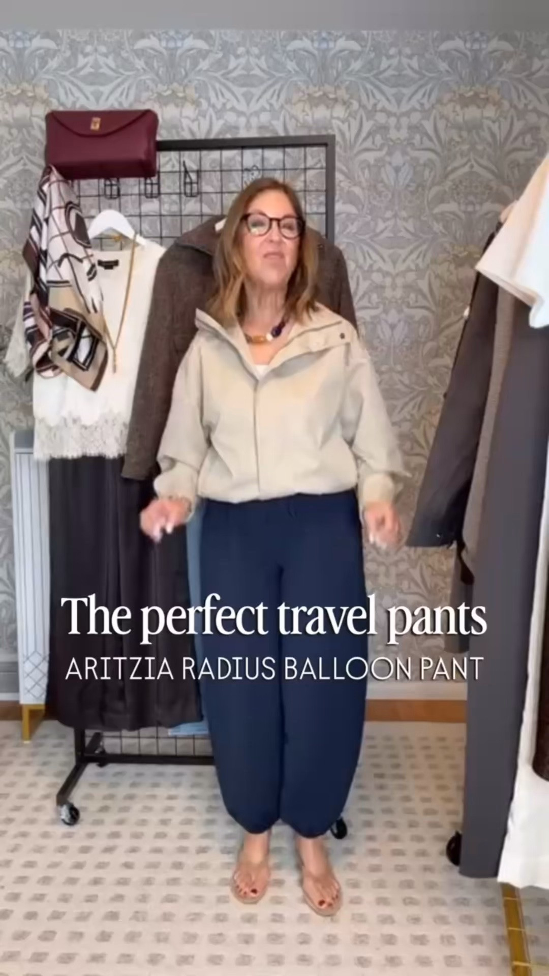 If you like the Aritzia lodge pants, you will like these balloon pants.  

It's a modern silhouette and is so comfy.  Dress it up or down! 
 I'm wearing size regular small.  

#stylishsandy #travelpant #ltkcon #aritzialodgepant

#LTKCon #LTKOver40 #LTKTravel