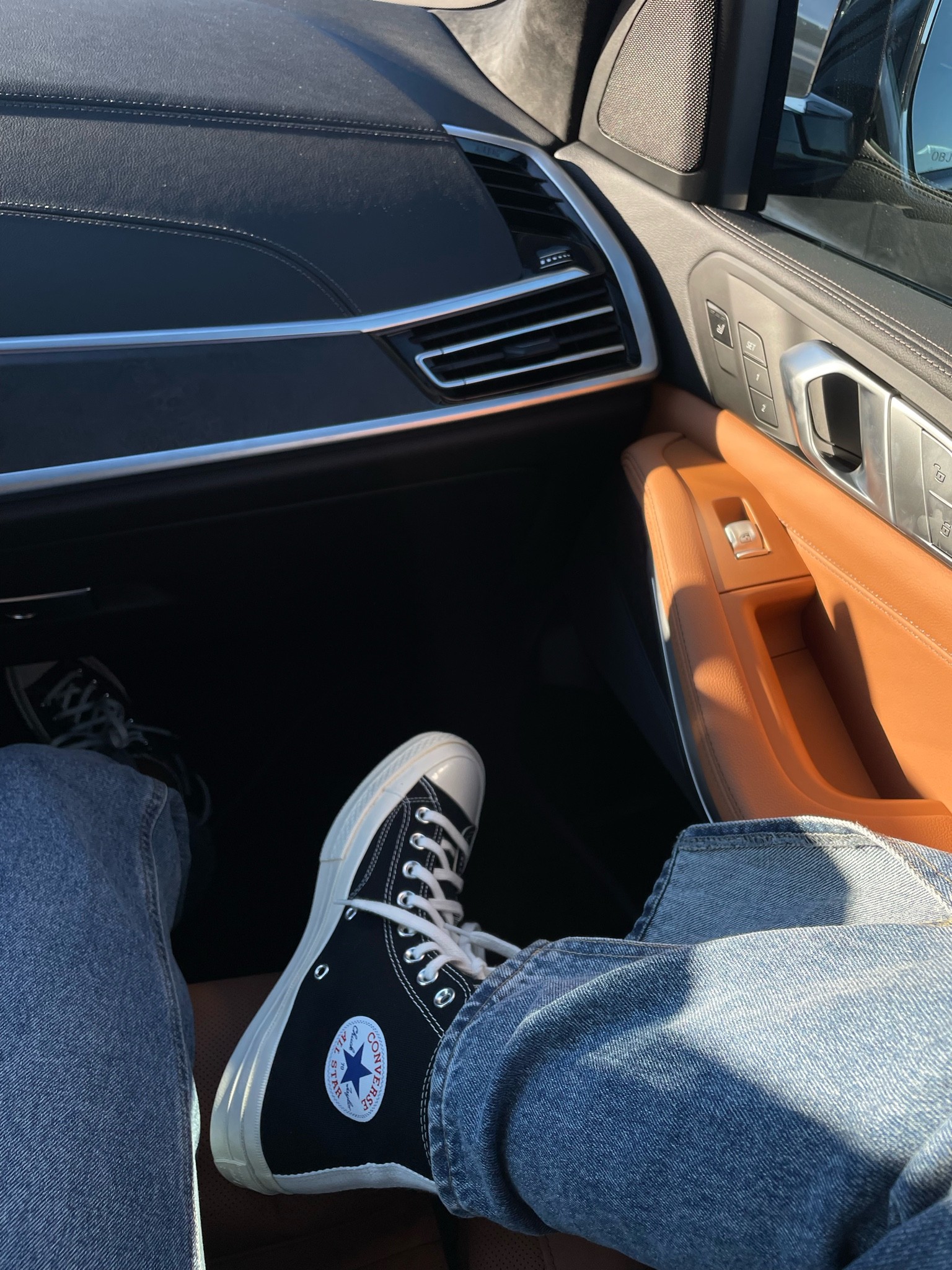 black high top converse 

#LTKshoecrush