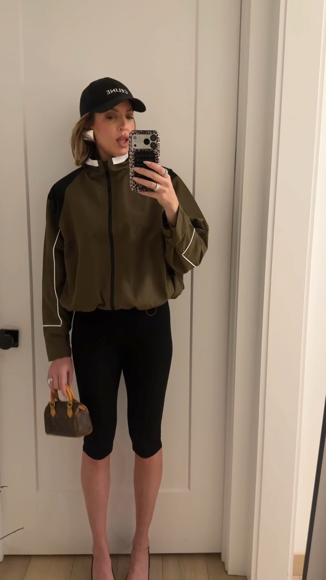 Wearing a medium in this windbreaker funnel neck jacket. I’m obsessed with it. Is everything I expected it to be. Wearing a small in the capris

#LTKootd #LTKdayinmylife #LTKgrwm