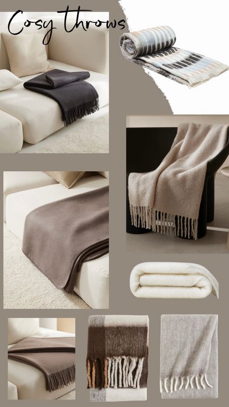 Best throws & blankets from the high street to make your home cosy this winter #neutralhome #autumn #cosyhome 

#LTKSeasonal #LTKhome #LTKeurope