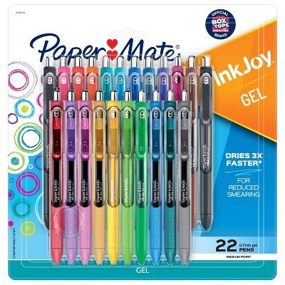 22pk Gel Pens Ink Joy 0.7mm Multicolor - PaperMate | Target