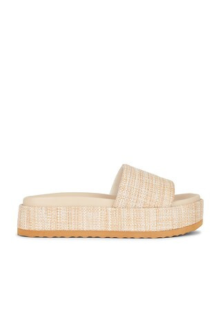 Steve Madden Kasper Slide in Natural from Revolve.com | Revolve Clothing (Global)