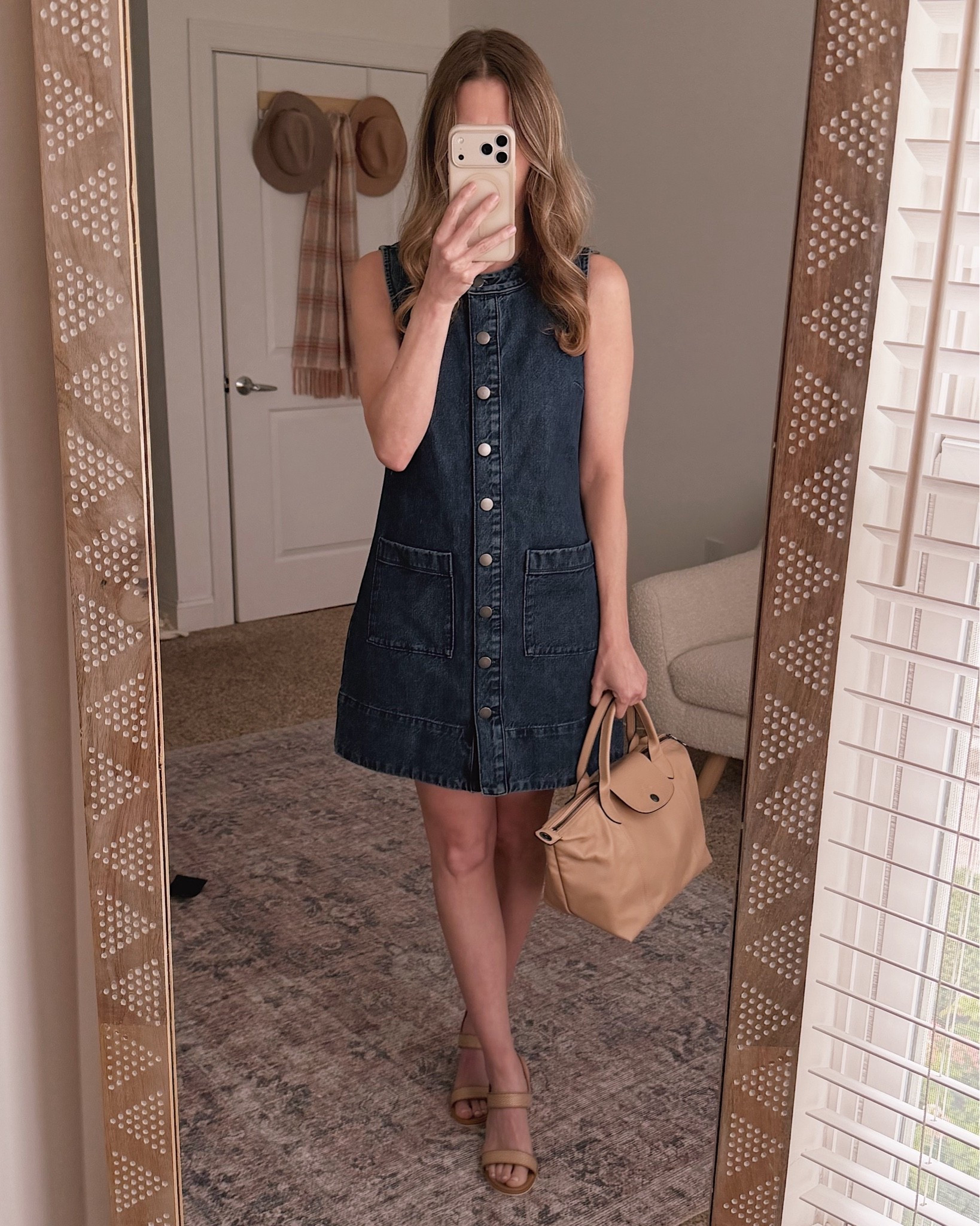 Amazing denim dress find from the Nordstrom anniversary sale!

#LTKSaleAlert #LTKOver40 #LTKSeasonal