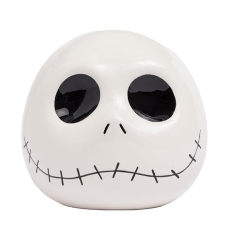 Half Moon Bay Nightmare Before Christmas Cookie Jar | Biscuit Jar Shaped As Jack Skellington | Jack Skellington Gifts & Disney Gifts | Nightmare Before Christmas Decorations & Biscuit Barrel | Amazon (US)