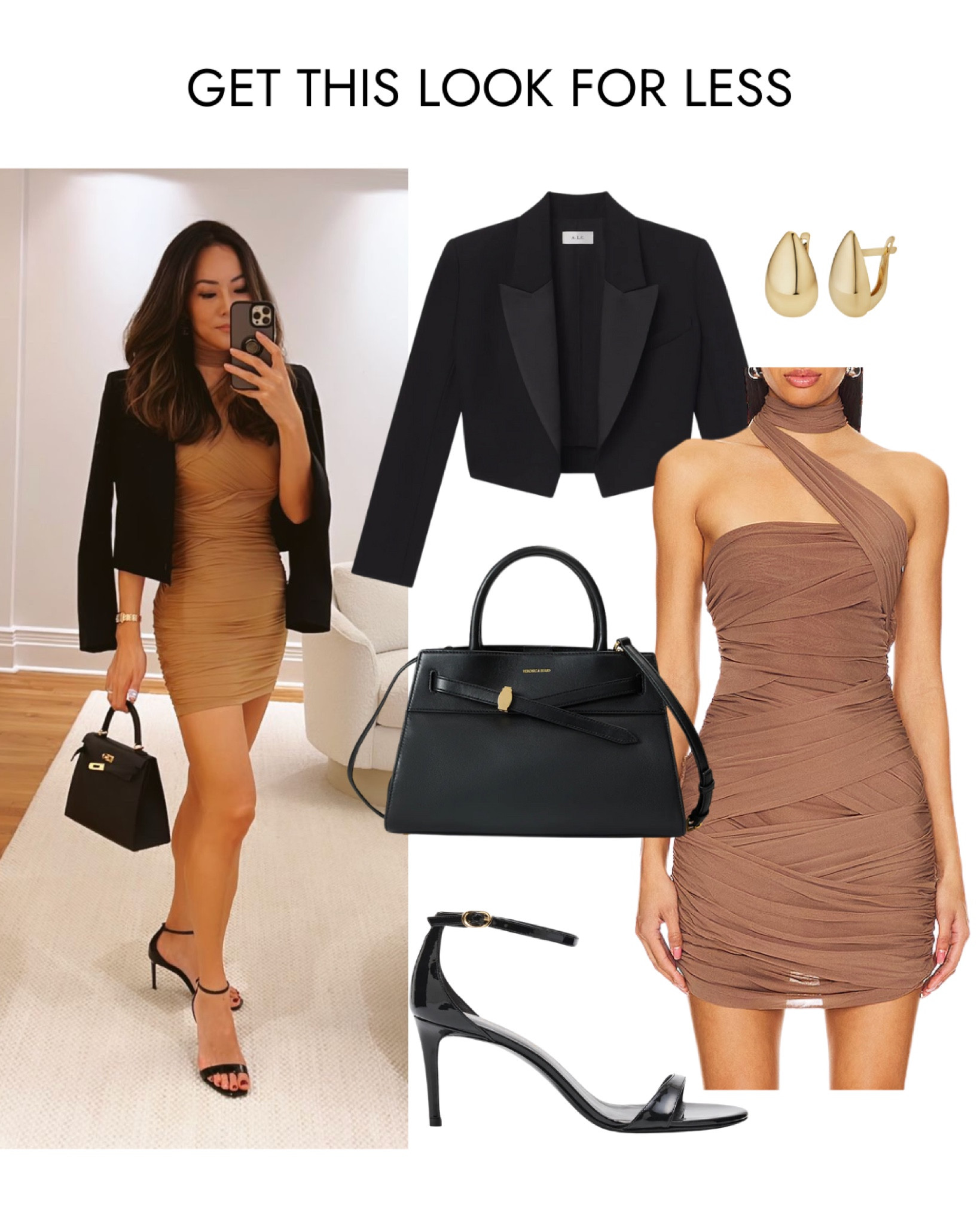 Obsessed with this sleek evening vibe ✨ The Alexander Wang one-shoulder dress paired with a cropped black blazer is everything!  Get this look with similar styles for less! #ChicEveningLook #AlexanderWang #OneShoulderDress #BlazerVibes #DressToImpress #EveningOutfit #StyleForLess #PartyOutfit



#LTKStyleTip #LTKParties #LTKShoeCrush