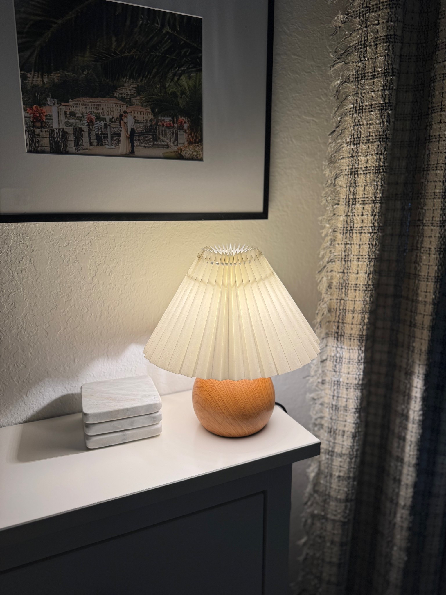 Our small space entryway ✨ trying to maximize our space while still keeping it minimal and cozy. I love having mini lamps all over my home, because in this house we don’t like the big lights 🙂‍↔️


#LTKFindsUnder100 #LTKFindsUnder50
pleated lamp | mini lamp | cozy home | lamp glow | cozy decor | warm home decor | 


#LTKSeasonal #LTKHome