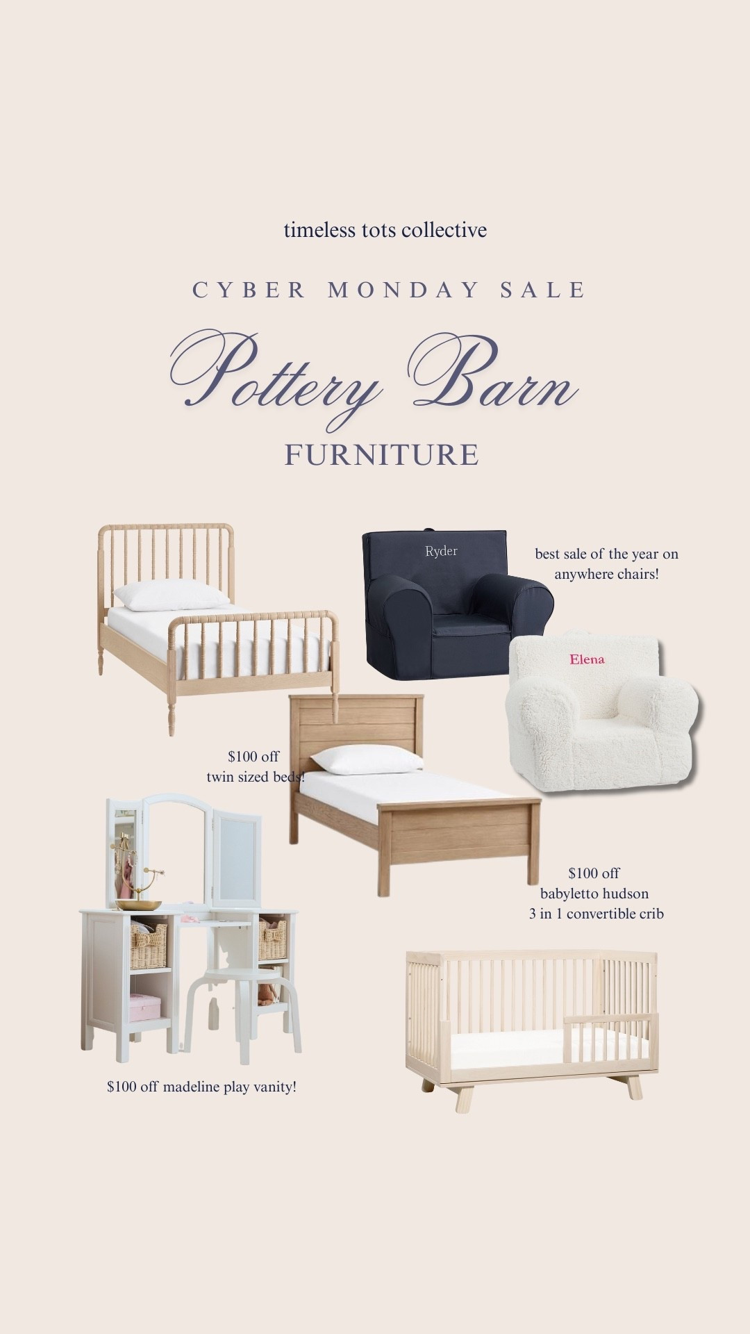 up to $100 off these timeless + quality bedroom furniture staples!

#LTKCyberWeek #LTKGiftGuide #LTKKids