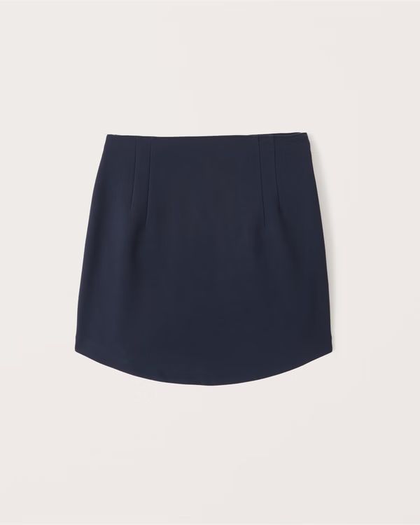 Tailored Mini Skirt | Abercrombie & Fitch (US)