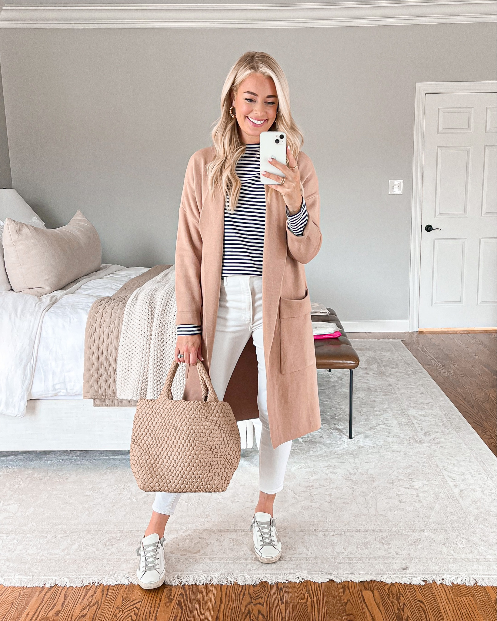 Wearing a small in this Amazon coatigan// XS in striped tee // my jeans are old but I linked a similar pair 

Coatigan, tan coatigan, casual outfit, spring outfit 

#LTKFind #LTKstyletip #LTKSeasonal