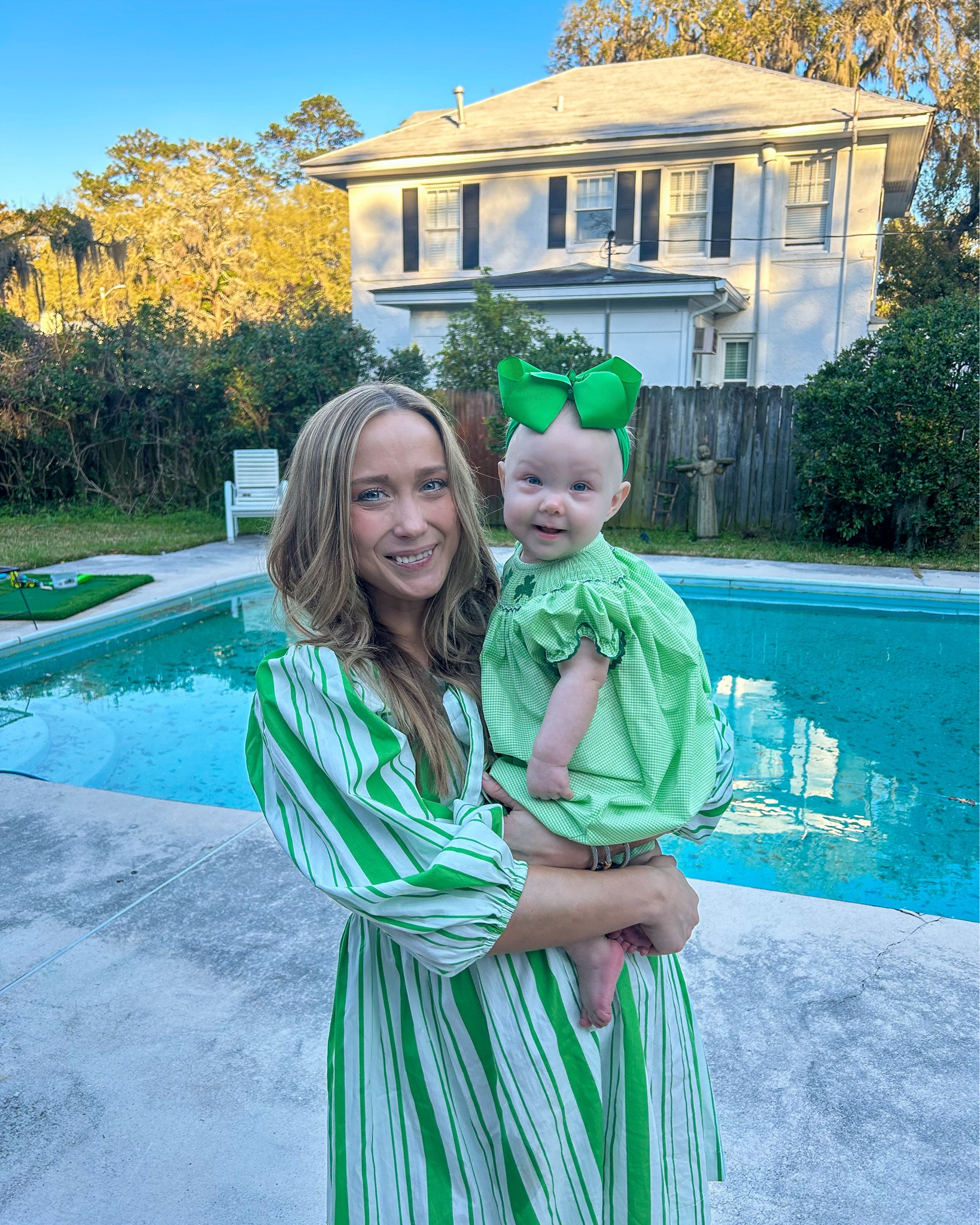 Best part of wearing our best St, Patrick's Day yesterday, is today it's all on sale! 

My #ASOSDesign dress find is out of stock, but I have PLENTY more 💚 GREEN 💚 ensembles tagged with a LUCKY extra 50% off sale with promo code! 


  🍀 #StPatricksDay  #GreenSeason 

#LTKSpringSale #LTKFindsUnder50 #LTKBaby