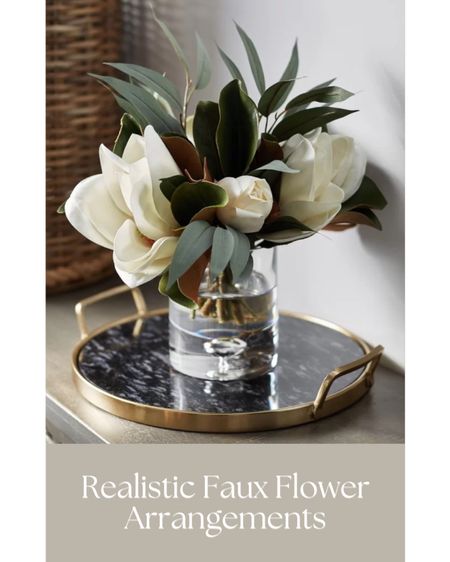 Skip the bi-weekly trips to the florist by getting an artificial floral arrangement. These are currently on sale!

#homedecor #flowerarrangement #flowers #luxurydecorforless #onsalenow

#LTKhome