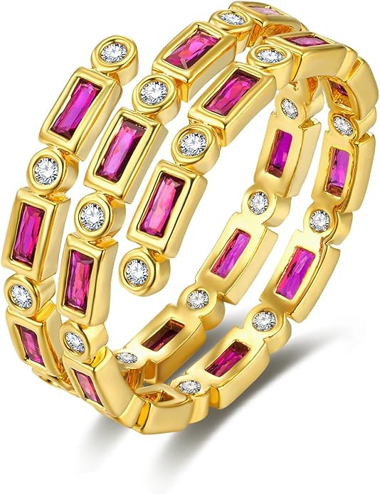 Gold Large Chunky Dainty Shell FULLY ADJUSTABLE Open Ring for Women by SNGIA, Summer Beach Handma... | Amazon (US)