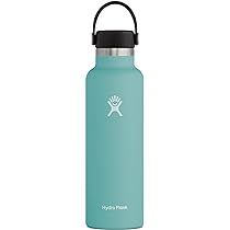 Hydro Flask Standard Mouth Flex Cap Bottle - Stainless Steel Reusable Water Bottle - Vacuum Insulate | Amazon (US)
