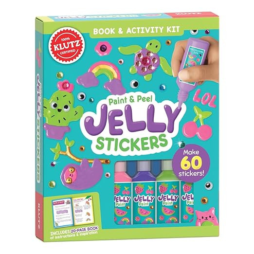 Paint & Peel Jelly Stickers | Amazon (US)