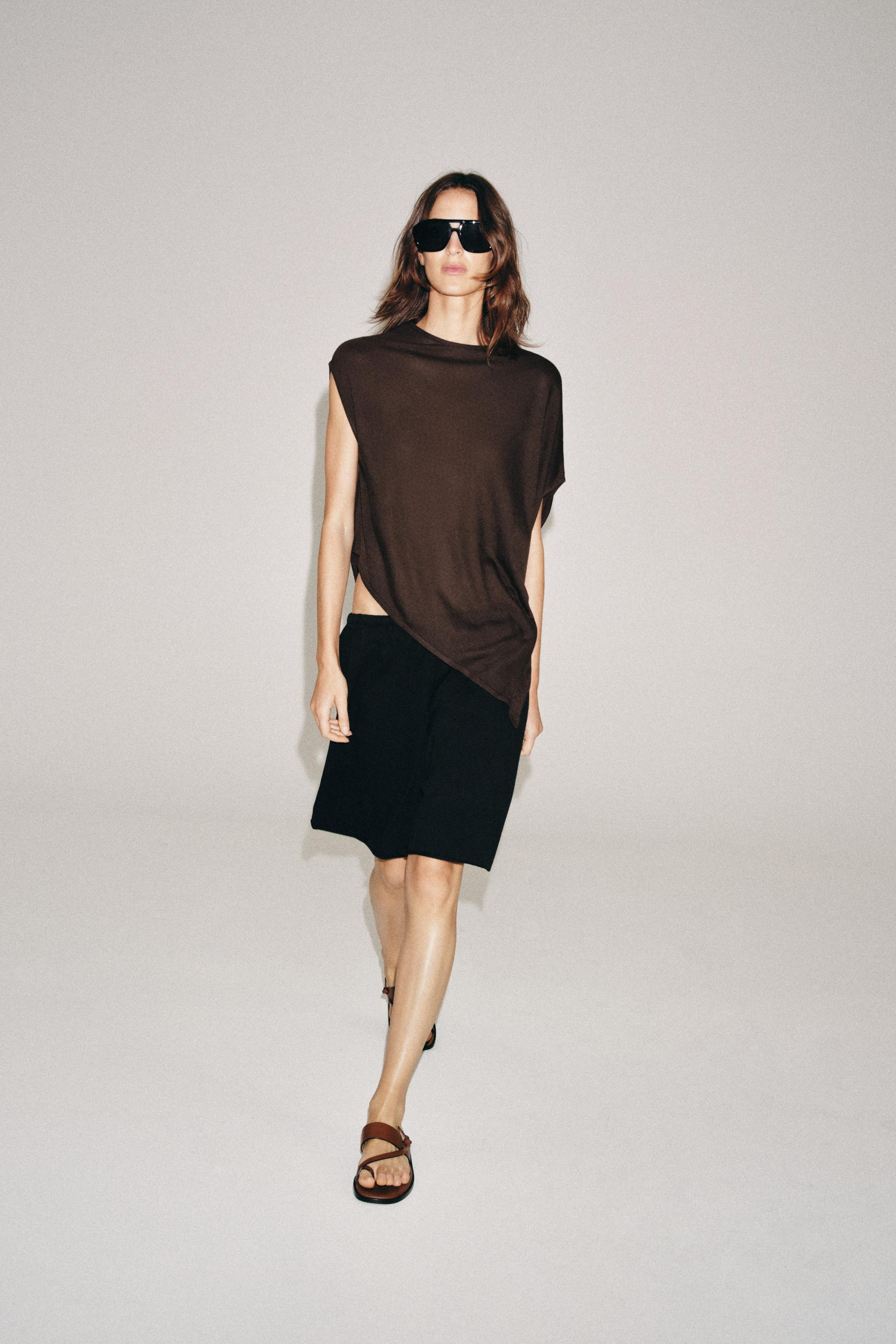 ASYMMETRISCHES STRICKTOP | Zara DE