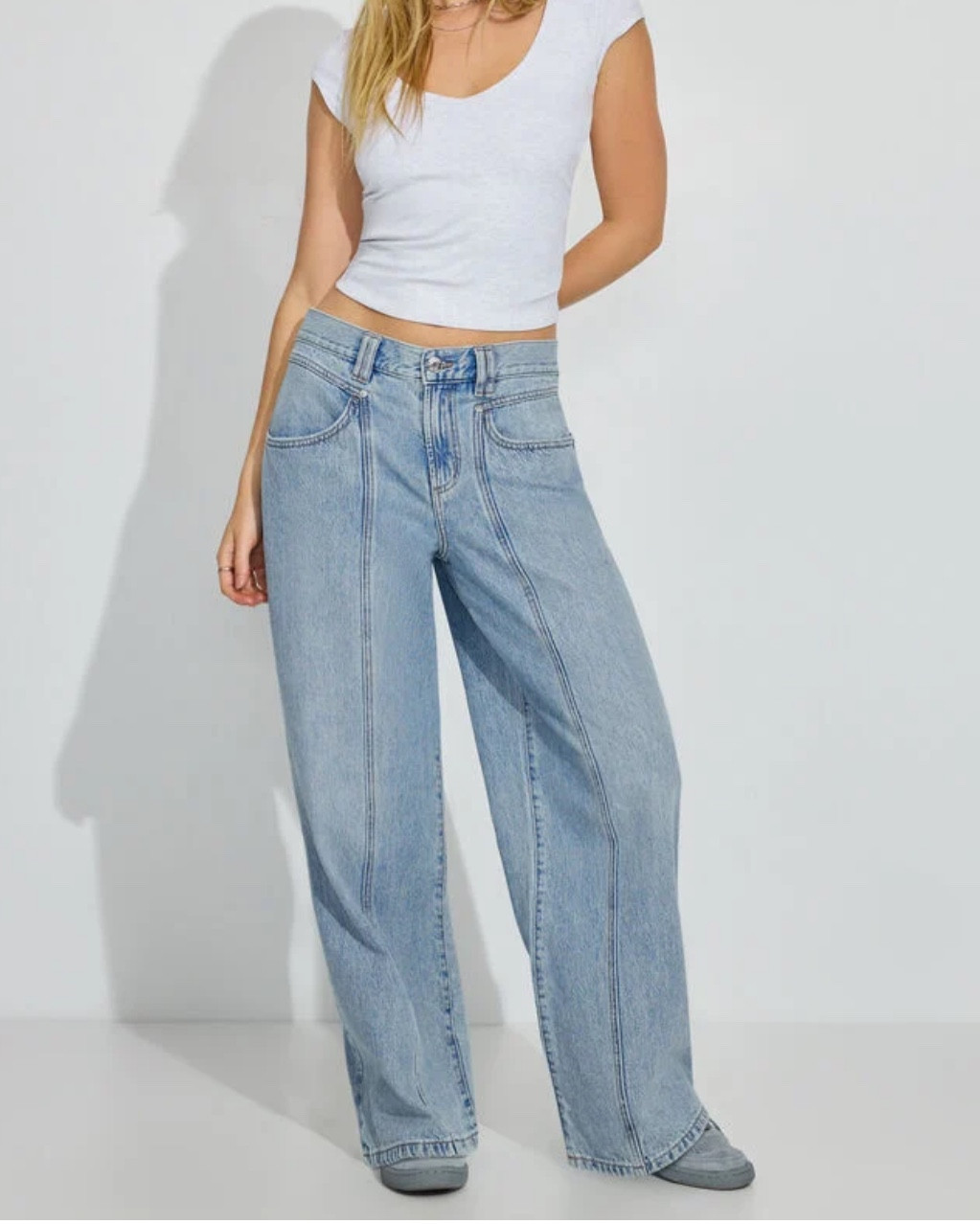 Mega jeans. All body types. #invertedtriangle #rectangle #apple #pear #hourglass 

#LTKstyletip #LTKcanada #LTKmodest