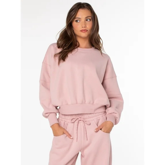 Celebrity Pink Women's and Women's Plus Pullover Sweatshirt, Sizes XS-4X | Walmart (US)