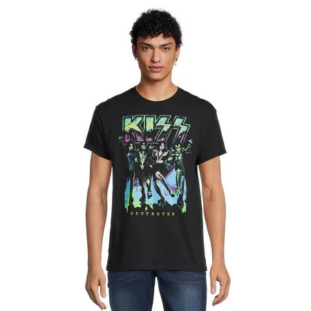 KISS Men s & Big Men s Band Graphic Tee Sizes S-3XL | Walmart (US)