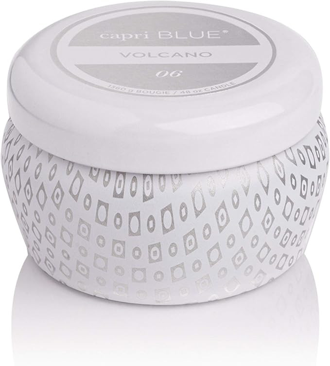 Amazon.com: Capri Blue Scented Candle with Mini Tin Candle Holder - Luxury Aromatherapy Candle - ... | Amazon (US)