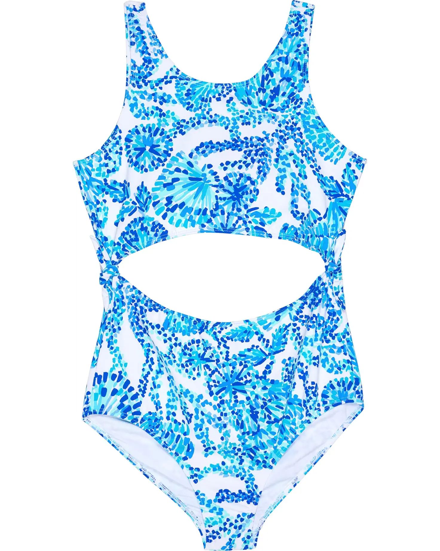 Lilly Pulitzer Kids Evalina Swimsuit UPF 50+ (Toddler/Little Kids/Big Kids) | Zappos