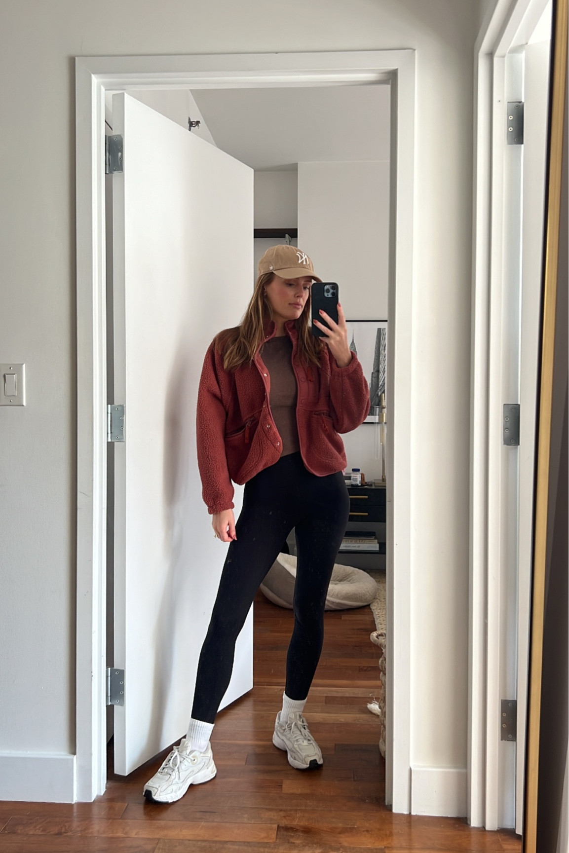 Free people Sherpa jacket - good for spring! 

#LTKfit