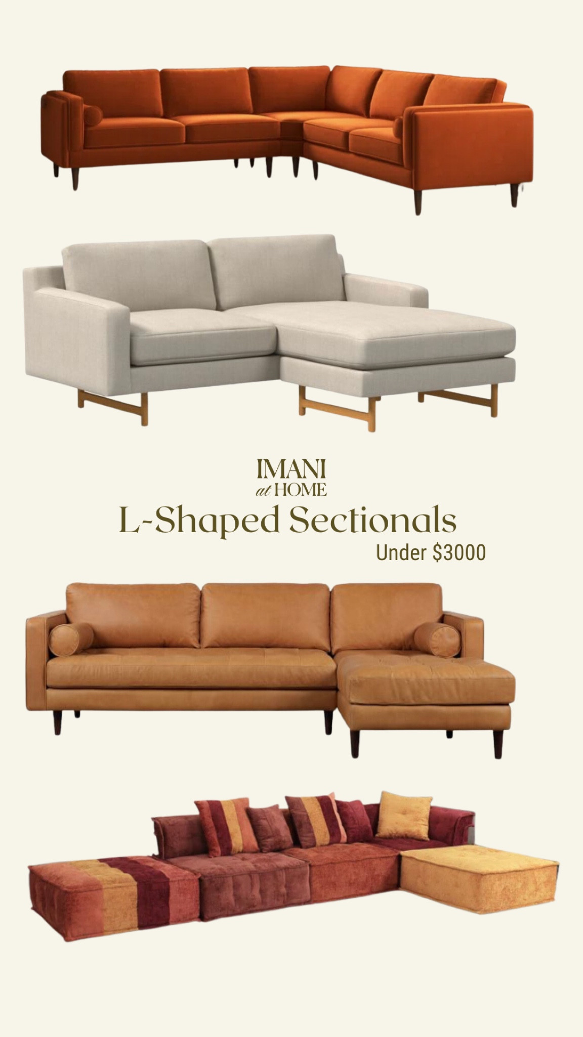Sectionals under $3000