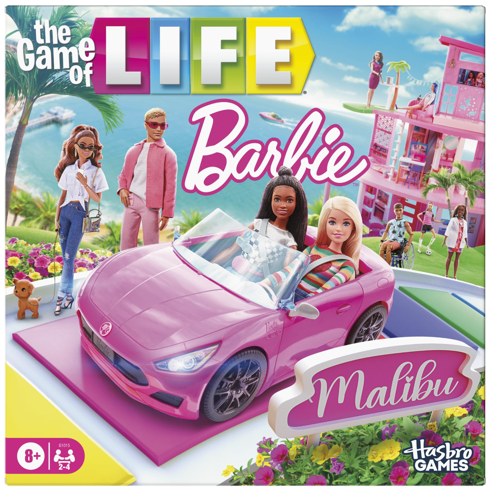 Hasbro Games The Game of Life: Barbie Edition Board Game | Ages 8+ | 2 to 4 Players | Fun Family ... | Amazon (US)