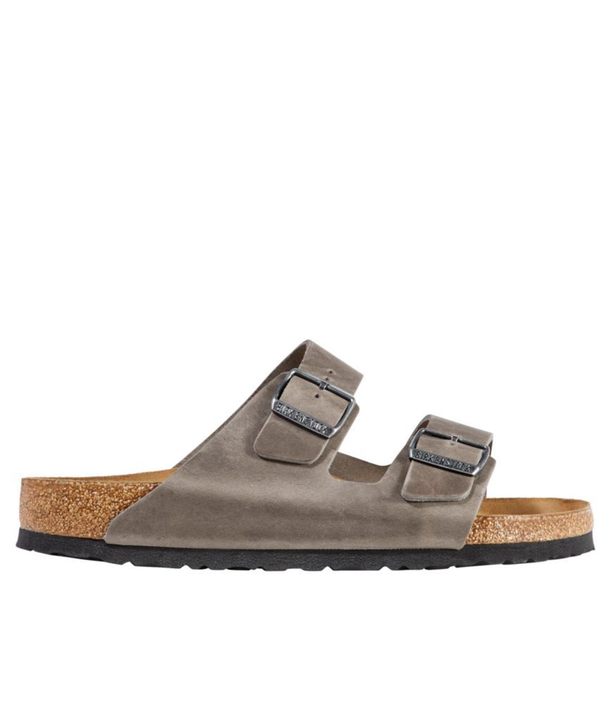 Men's Birkenstock Arizona Soft Footbed Sandals Gray 44 | L.L. Bean