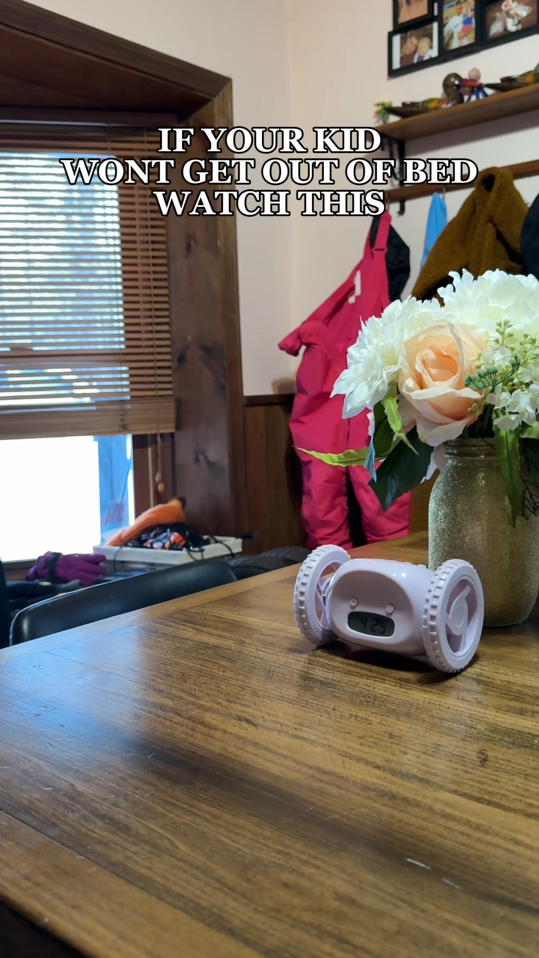 Alarm clock on wheels for those who don’t get out of bed or hot snooze all the time! 

#LTKdayinmylife #LTKmorningroutine #LTKmomlife