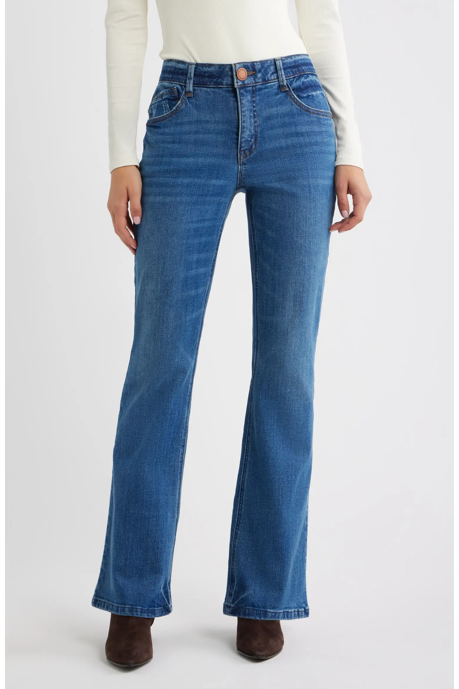 Wit & Wisdom Madison High Waist Bootcut Jeans (Women) | Nordstrom | Nordstrom