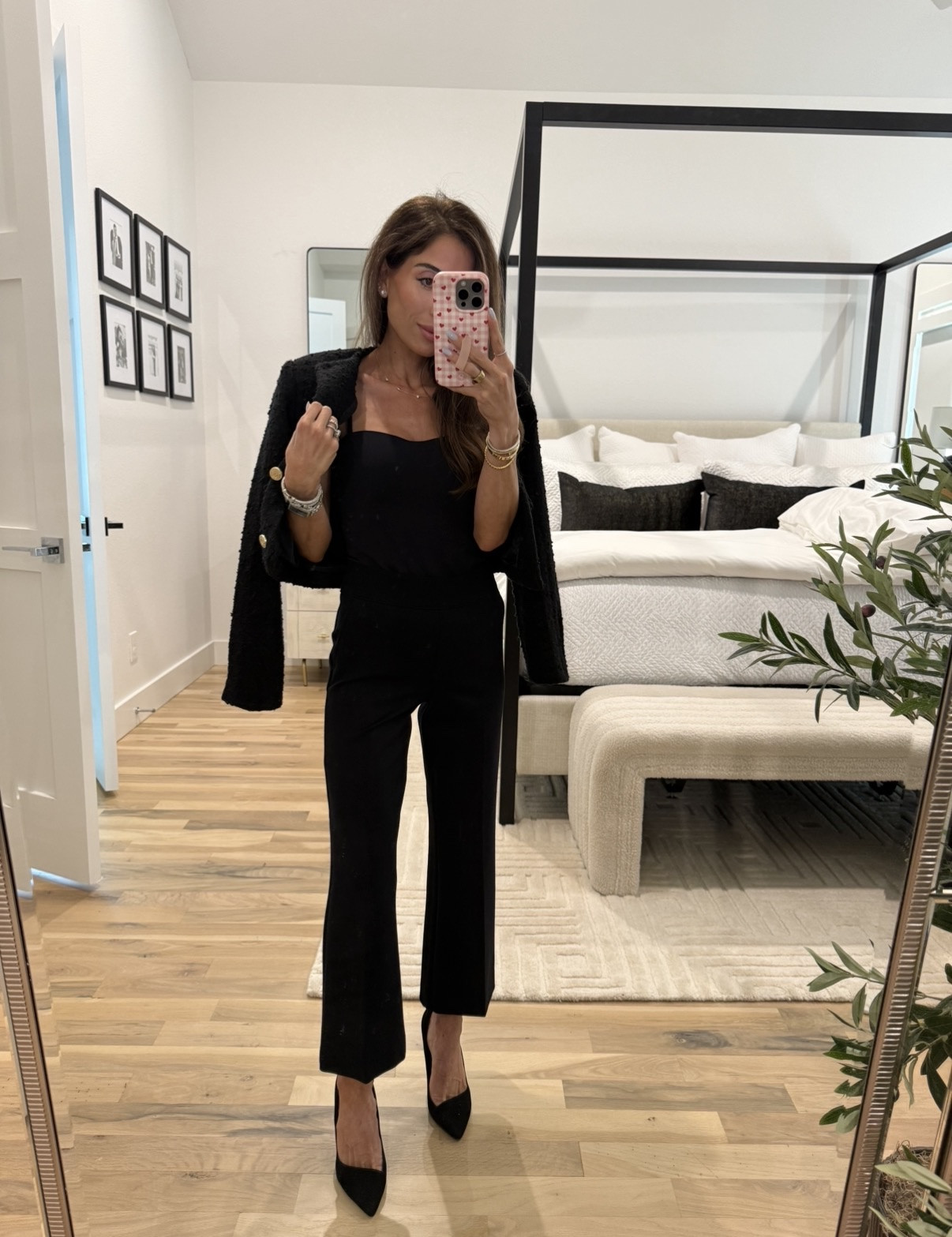 Stretchy work pants size XS petite. Blazer black pumps 

#LTKWorkwear #LTKPetite #LTKSaleAlert