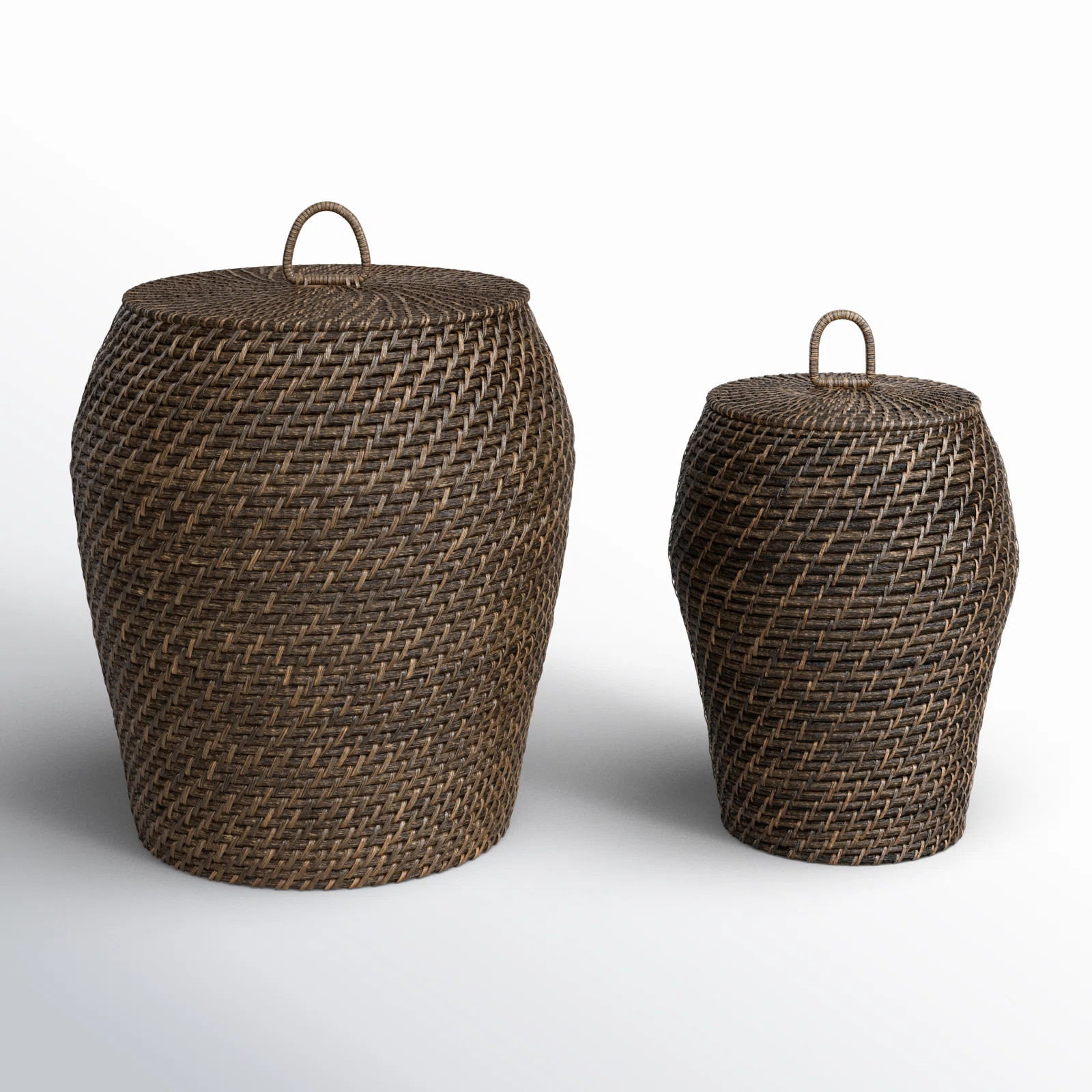 Birch Lane™ 2 Piece Wicker Basket Set & Reviews | Wayfair | Wayfair North America