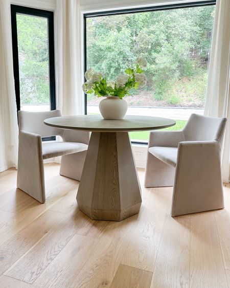 I love our small round dining table in our breakfast nook! This is the 42” and there aren’t many tables make in this size! The quality is absolutely beautiful!

#LTKhome #LTKstyletip #LTKfindsunder100