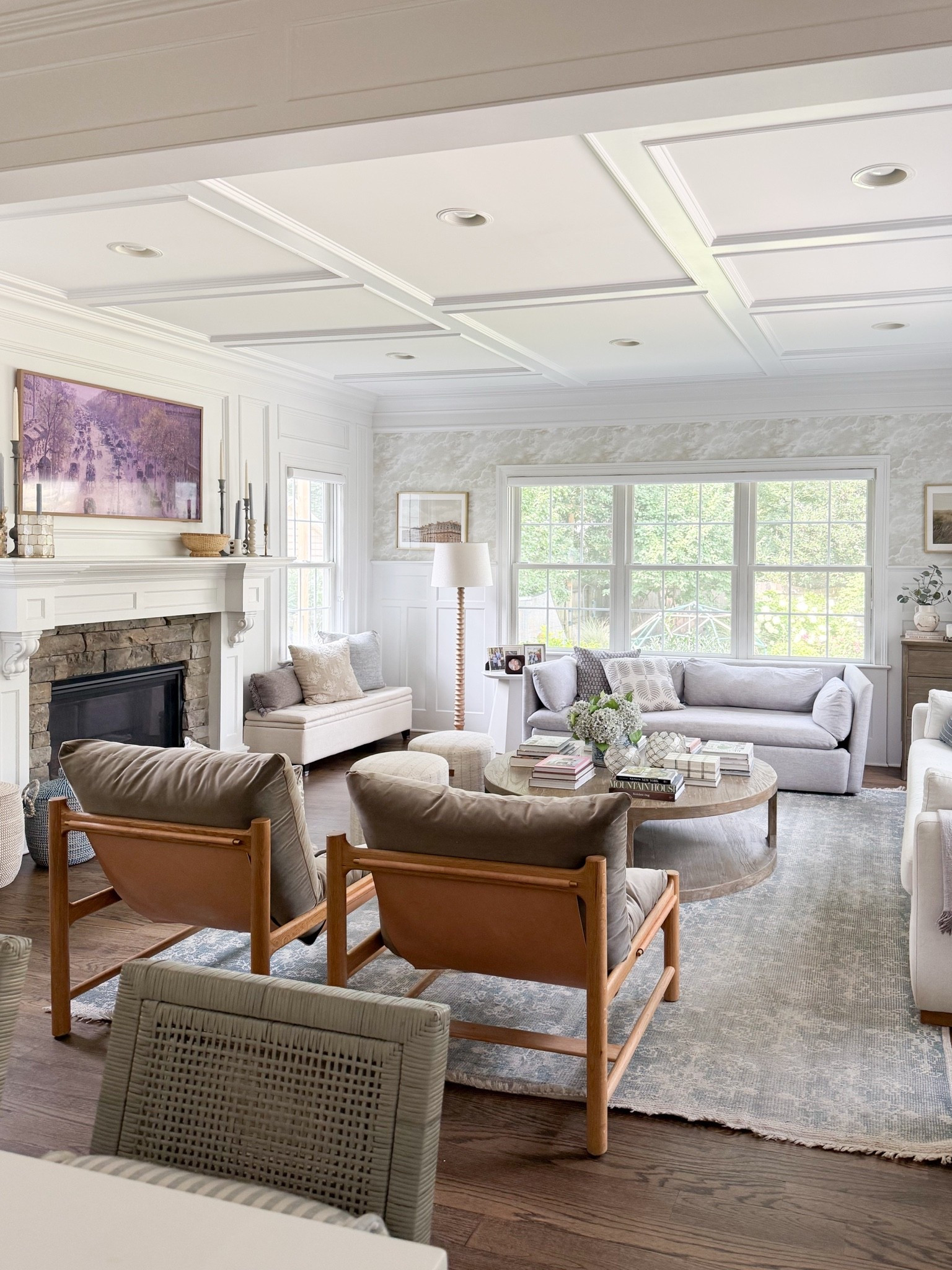 Paint colors, white paint, living room, living room inspo, Serena & Lily, GIRLONTHEHUDSON, neutral home, modern coastal, minted art, cozy home,coffee table accessories, coffee table styling, peel-and-stick wallpaper, throw pillows, mixing high and low

#LTKHome #LTKSaleAlert #LTKSeasonal