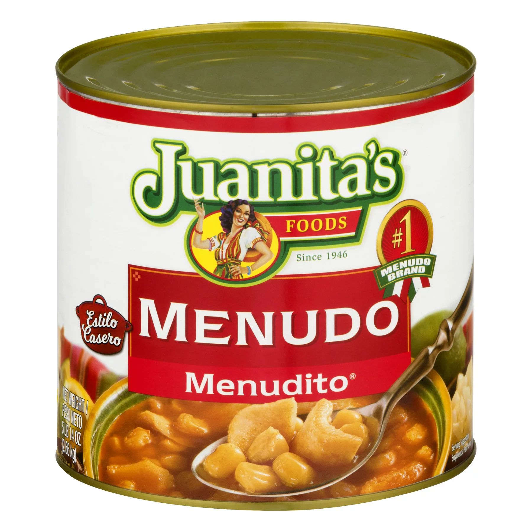 Juanita's Foods Original Menudo, Canned Menudo, 94 oz | Walmart (US)