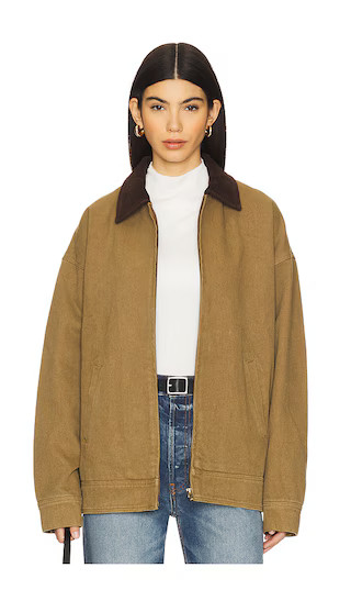 Workwear Jacket in Chestnut | Revolve Clothing (Global)