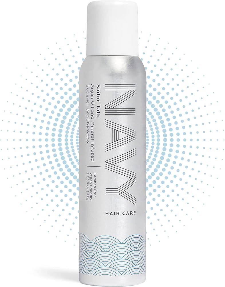 NAVY Sailor Talk Argan Oil and Mineral Infused Superior Dry Shampoo - 3.25 fl oz | Amazon (US)