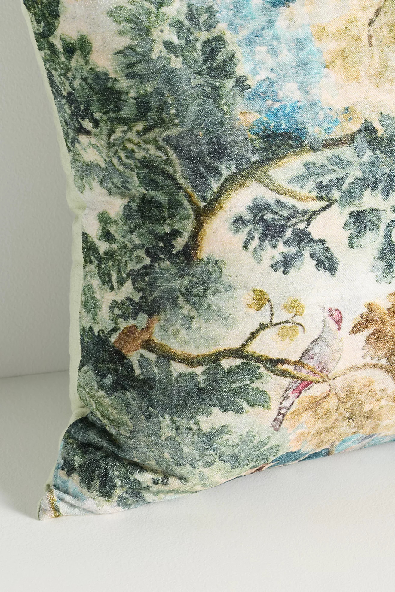 Judarn Velvet Printed Pillow | Anthropologie (US)