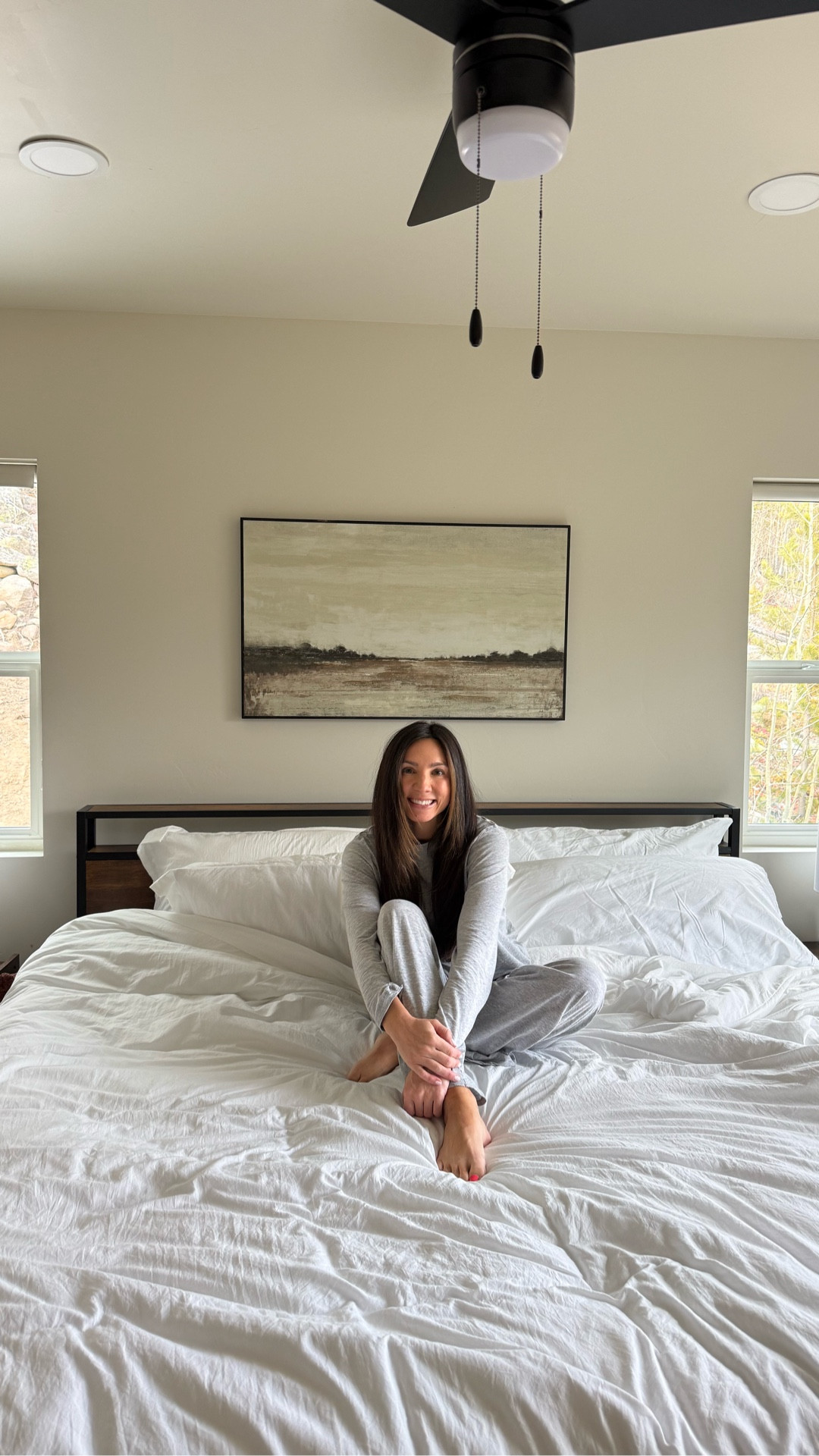 10/10 recommend girls night at a cabin in cozy matching pajamas with a local based charcuterie board 🍓🍯🐝 Papinelle brings you luxurious sleep and loungewear with a focus on natural fibers. Wearing a size small in both top and bottom but I wish I would’ve stuck with my tts x-small

#LTKdayinmylife #LTKselfcare #LTKHome