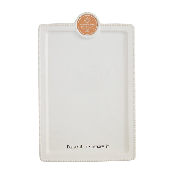 Light-Up Accessory Platter | Mud Pie