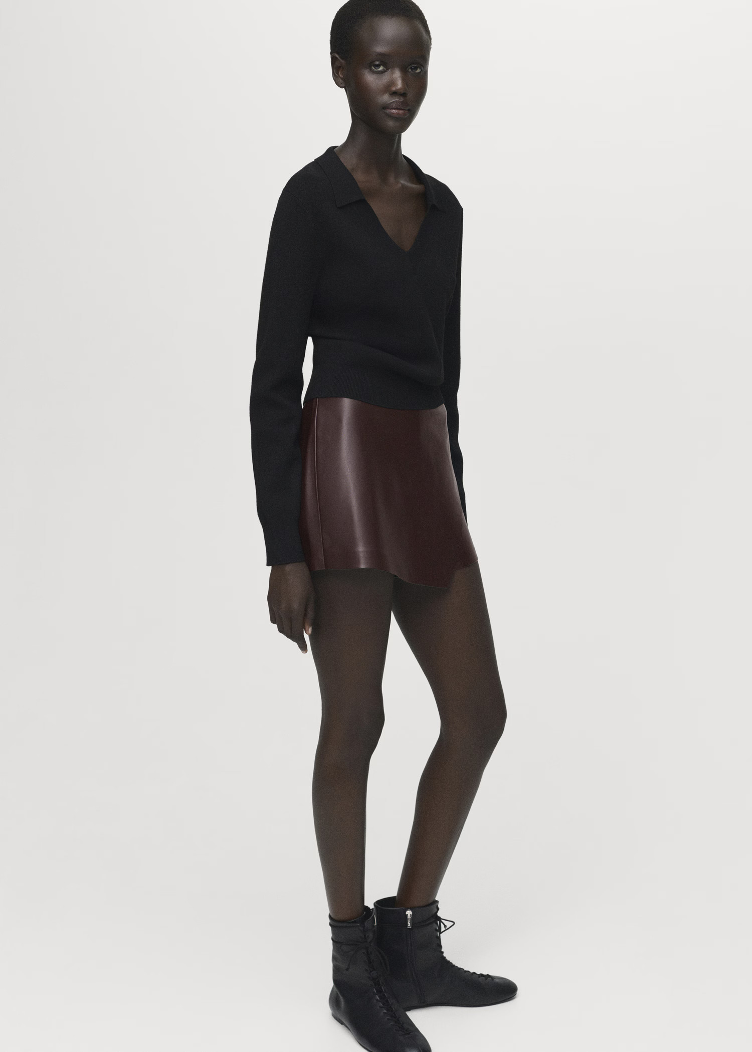 Faux-effect culottes - Women | MANGO United Kingdom | MANGO (UK)