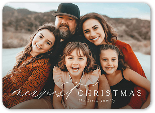 Mixed Type Footer Holiday Card | Shutterfly