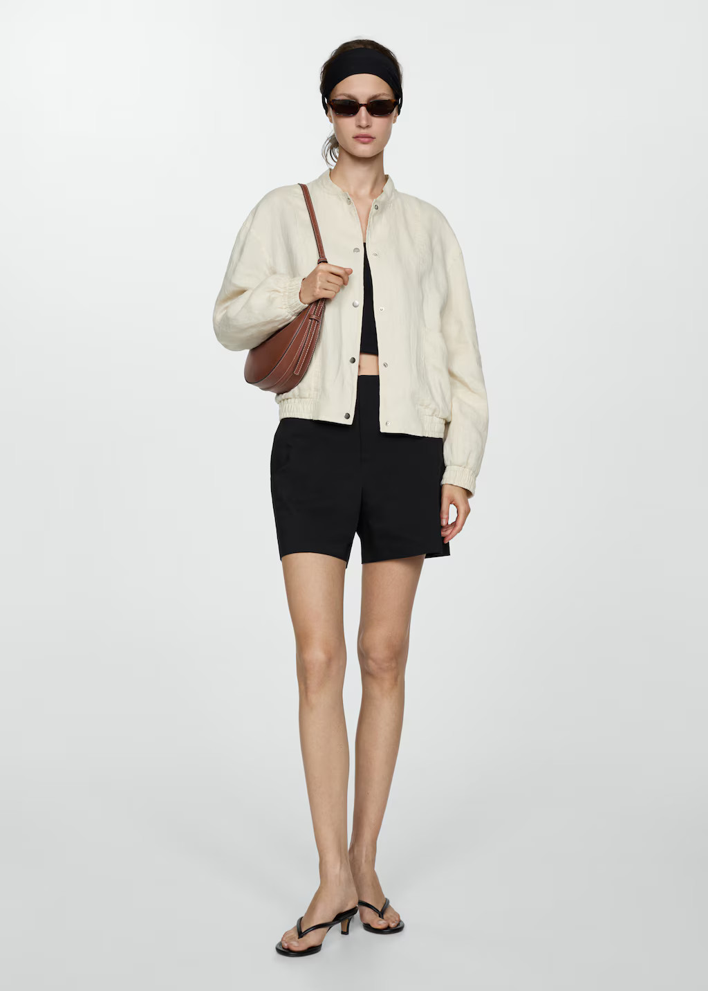 Sac ovale anse courte | MANGO (FR)