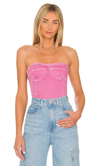 Desa Crop Bustier Top | Light Pink Top | Bustier Top | Spring Outfits 2023 Spring 2023 Outfits | Revolve Clothing (Global)