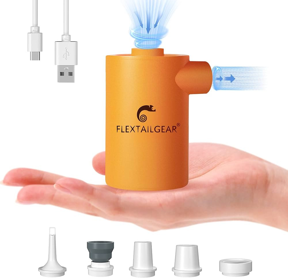 FLEXTAILGEAR MAX Pump 2020 Portable Air Pump with 3600mAH Battery USB Rechargeable Air Pump-Quick... | Amazon (US)