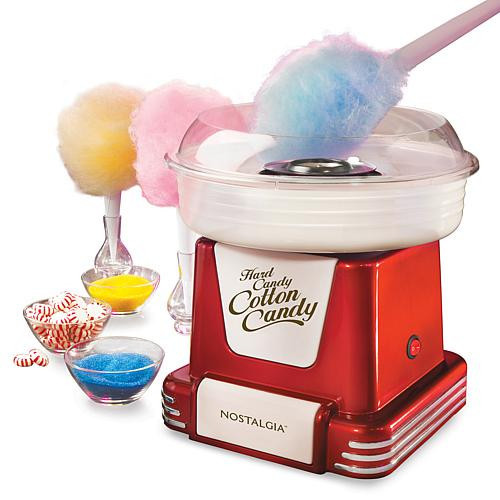 Nostalgia Retro Hard and Sugar-Free Candy Cotton Candy Maker | HSN