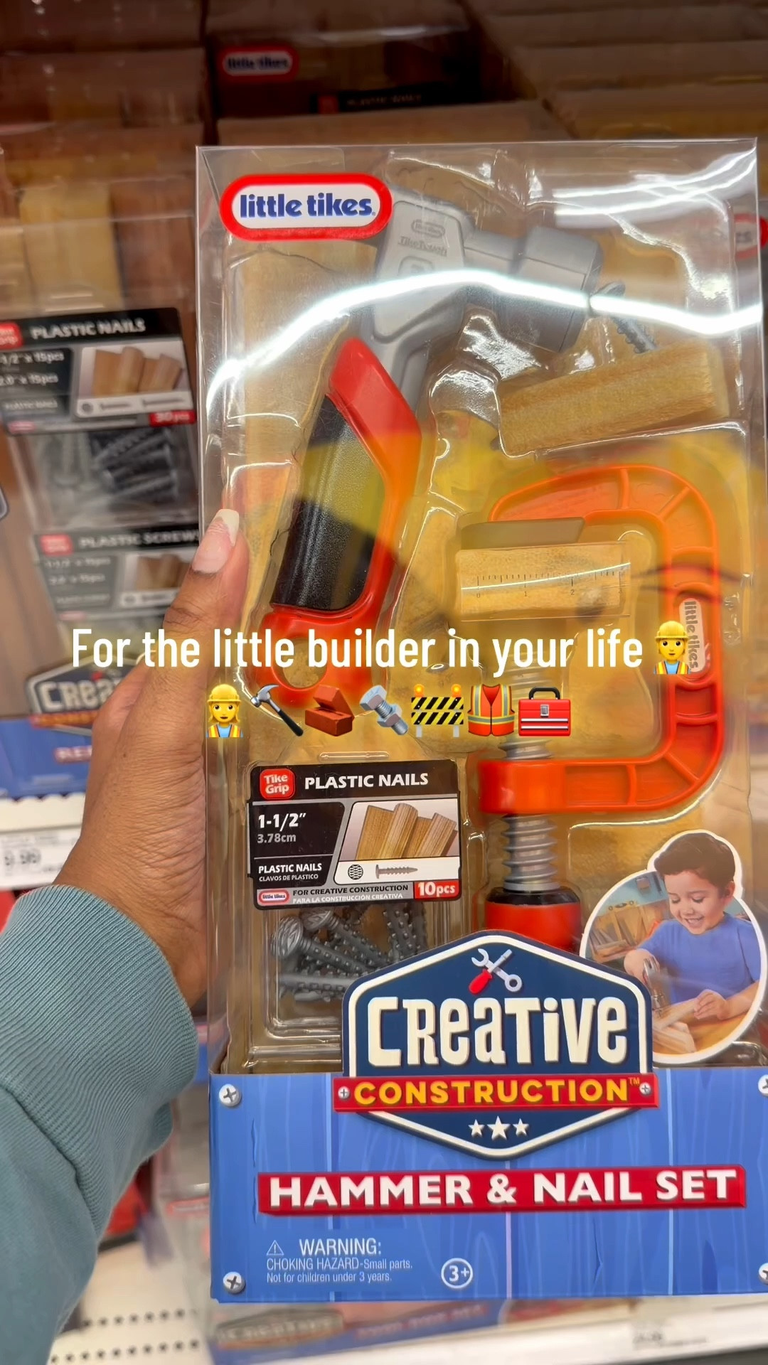 🛠️🤍 This Little Tikes creative construction set is such a cute find for little ones who love tools and pretend play. The mini details are adorable, and the refill packs made it even better. Such a fun gift idea or surprise toy aisle pickup.

#LTKKids #LTKmomlife