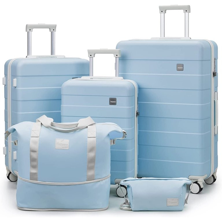 imiomo Luggage, ABS Hard Luggage Set with Spinner Wheels, with TSA Lock, Lightweight and Durable ... | Walmart (US)